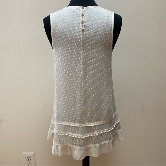 Proenza Schouler Cream Sleeveless Top - Picture 3 of 8